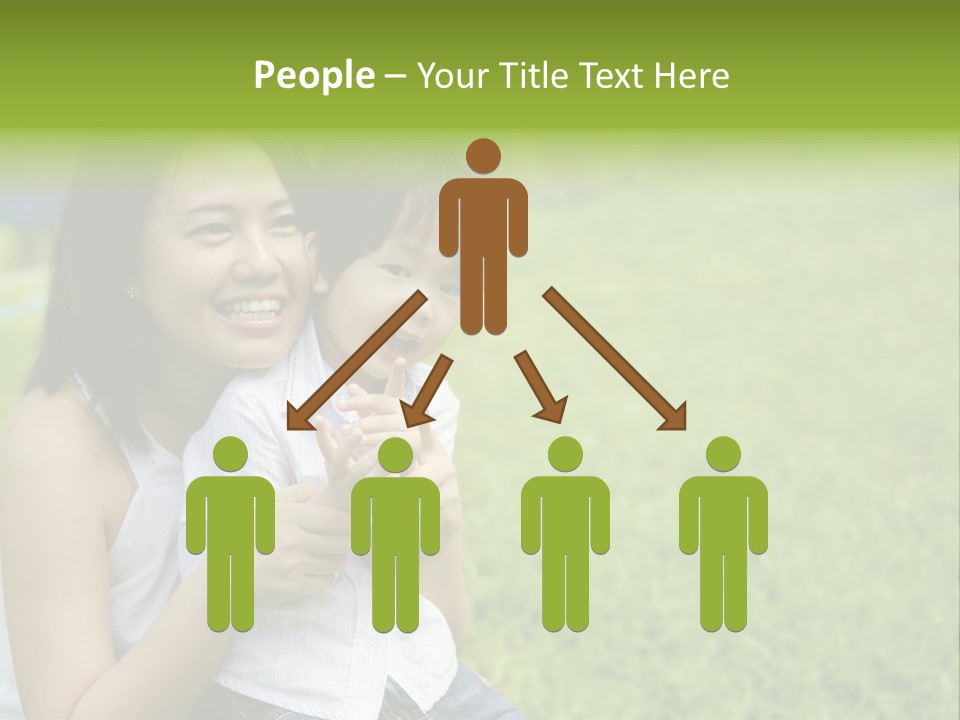 Embracing Unity Child PowerPoint Template