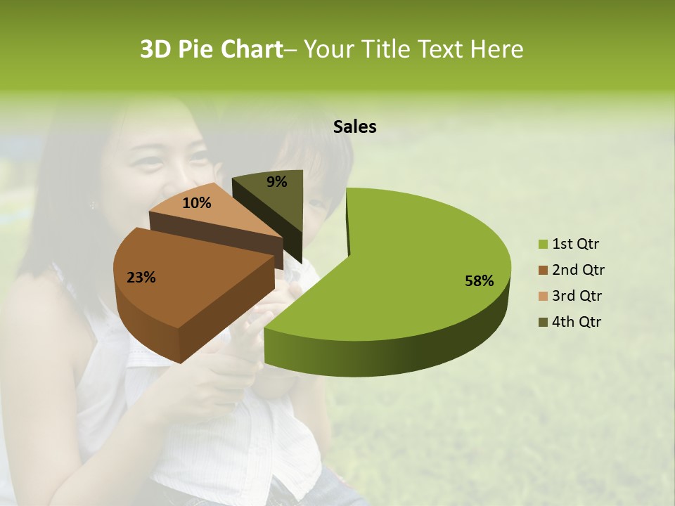 Embracing Unity Child PowerPoint Template