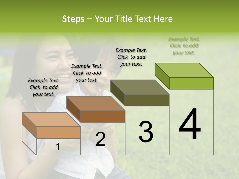 Embracing Unity Child PowerPoint Template