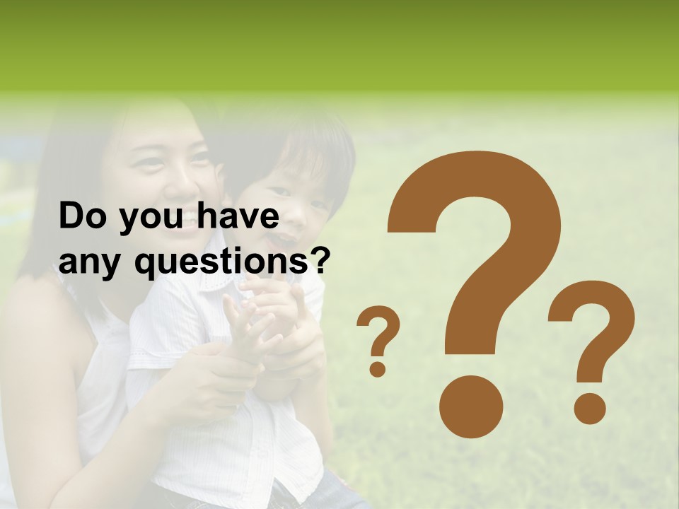 Embracing Unity Child PowerPoint Template