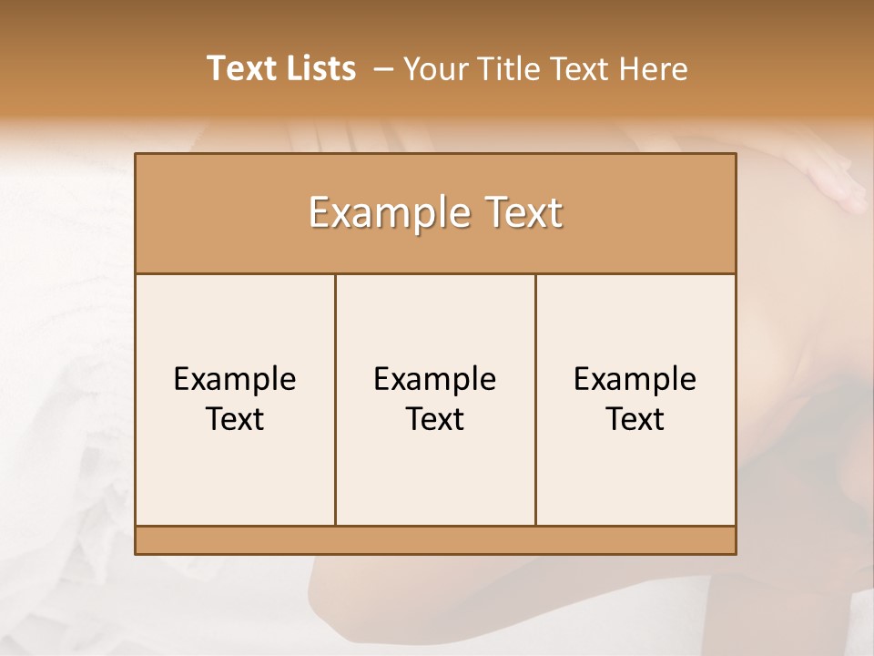 Cream White Skin PowerPoint Template