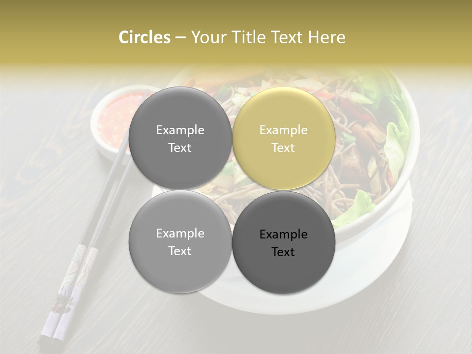 Diet Close Noodles PowerPoint Template