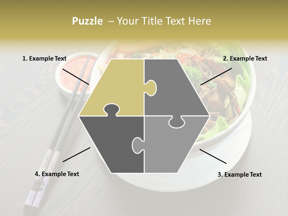 Diet Close Noodles PowerPoint Template