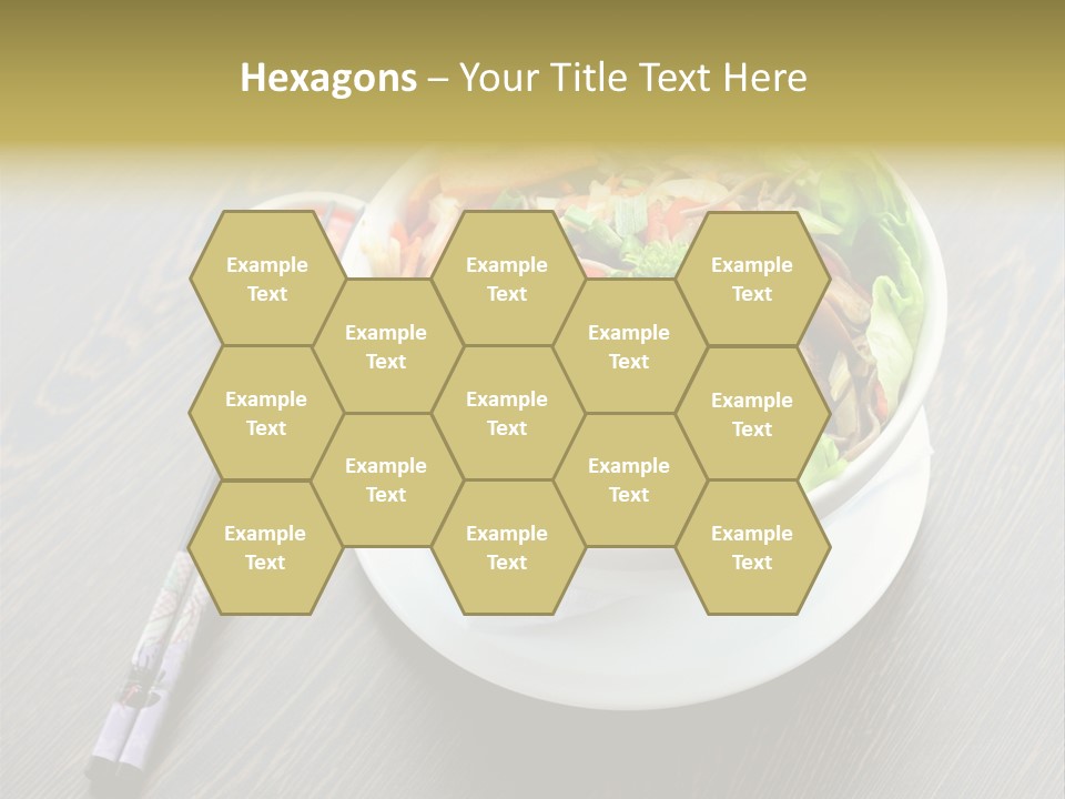 Diet Close Noodles PowerPoint Template