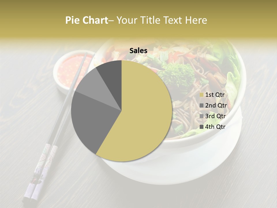 Diet Close Noodles PowerPoint Template