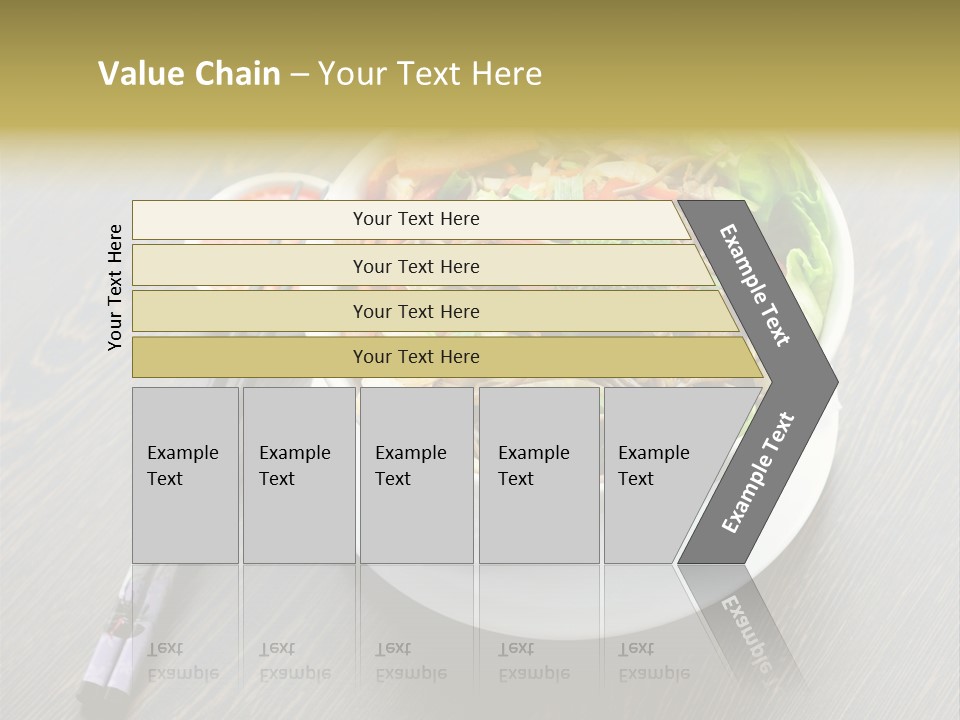 Diet Close Noodles PowerPoint Template