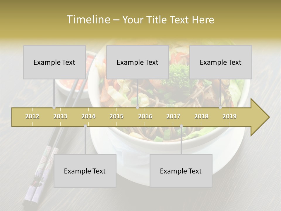 Diet Close Noodles PowerPoint Template