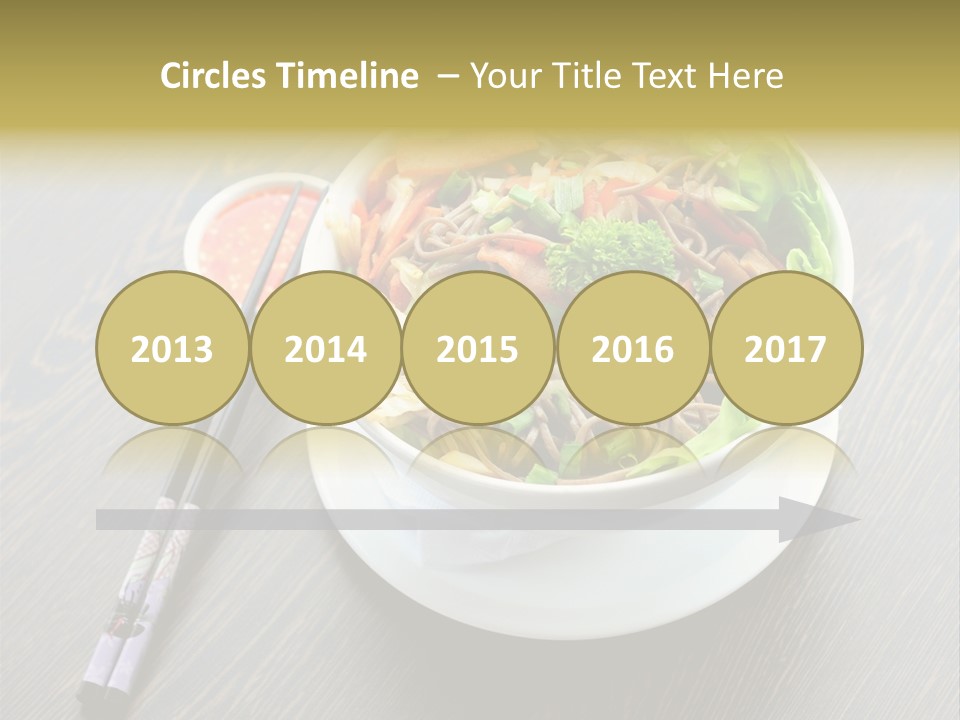 Diet Close Noodles PowerPoint Template