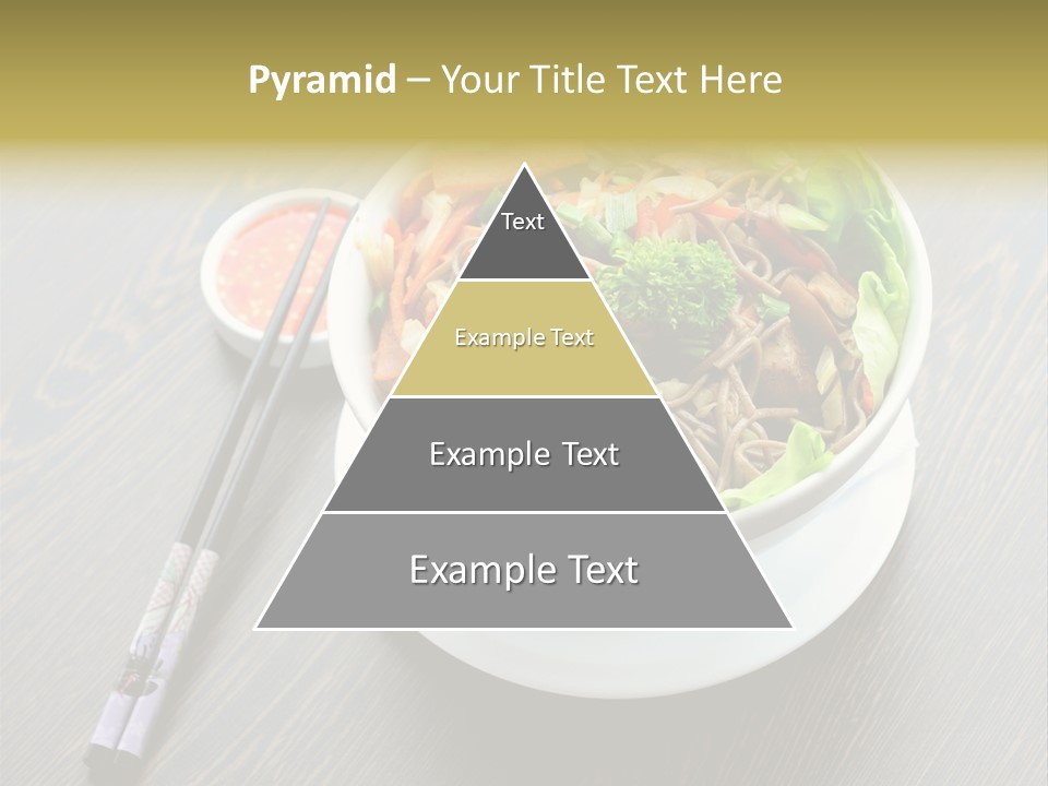 Diet Close Noodles PowerPoint Template