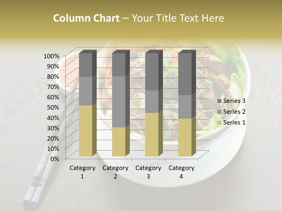 Diet Close Noodles PowerPoint Template