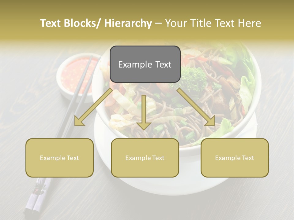 Diet Close Noodles PowerPoint Template