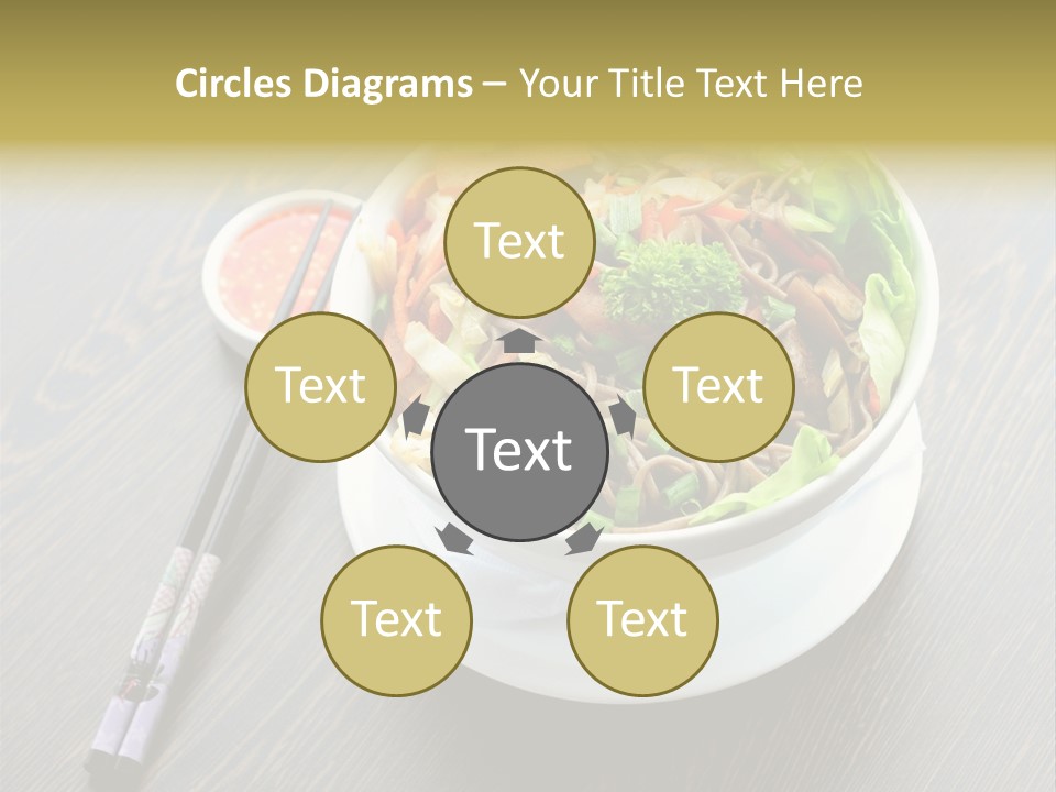 Diet Close Noodles PowerPoint Template