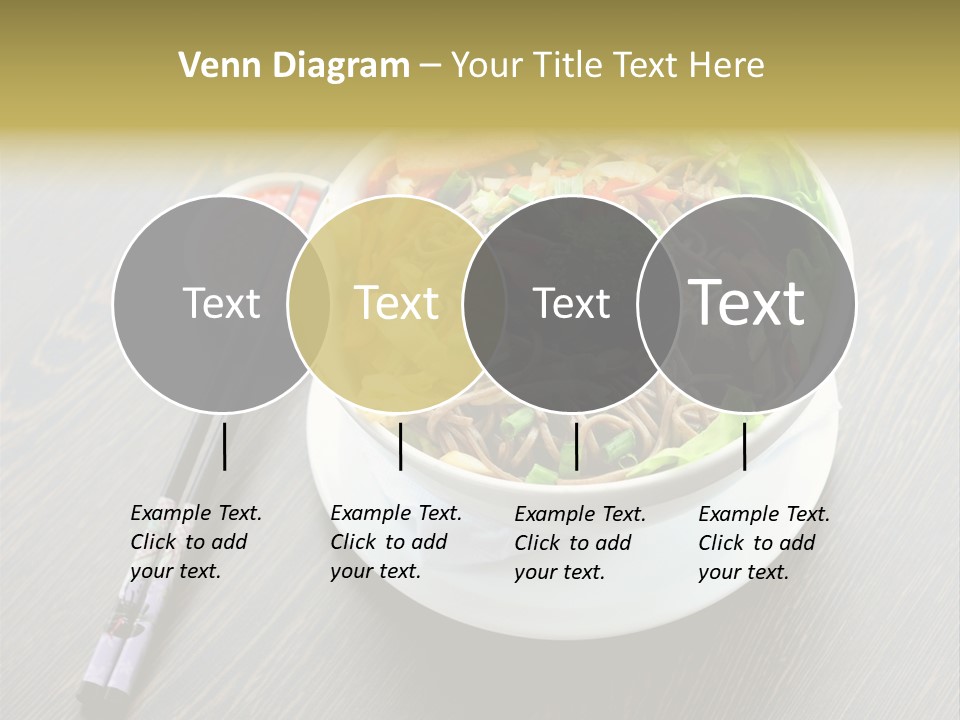 Diet Close Noodles PowerPoint Template
