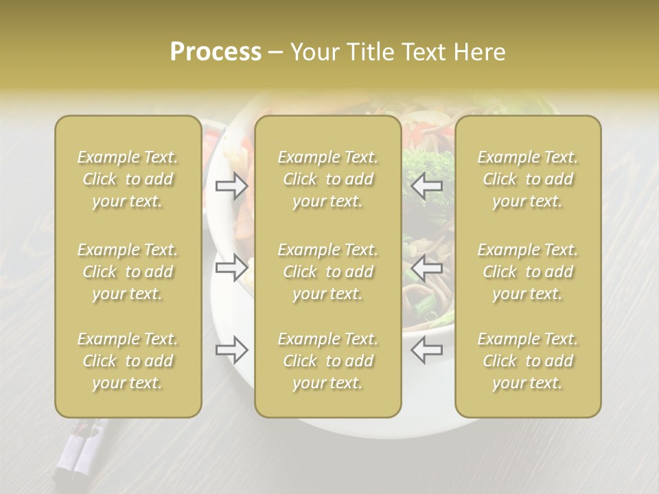 Diet Close Noodles PowerPoint Template