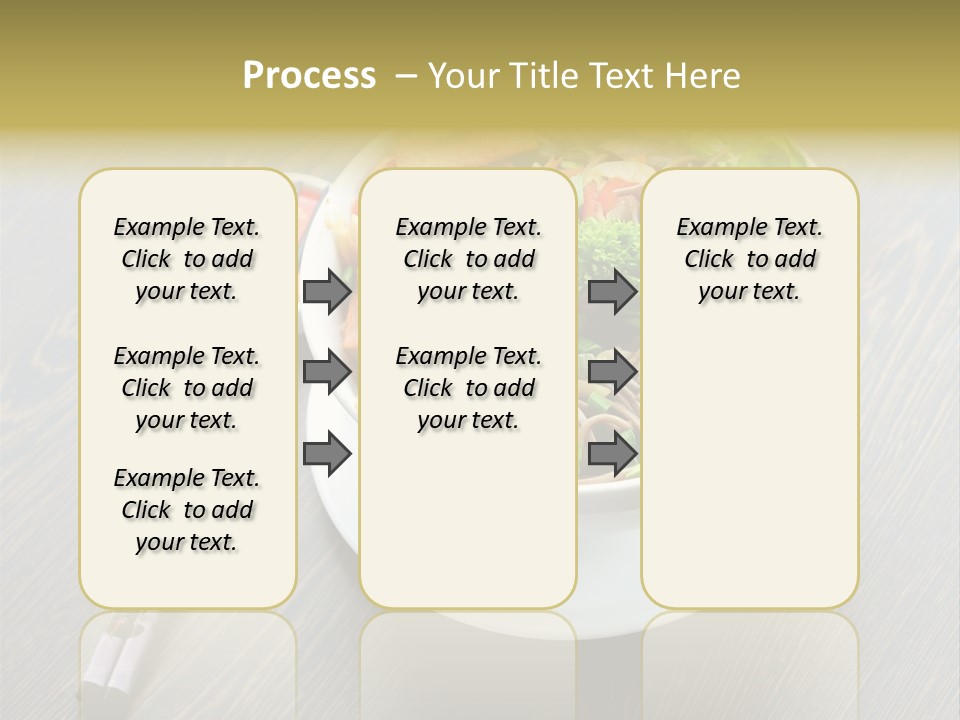 Diet Close Noodles PowerPoint Template