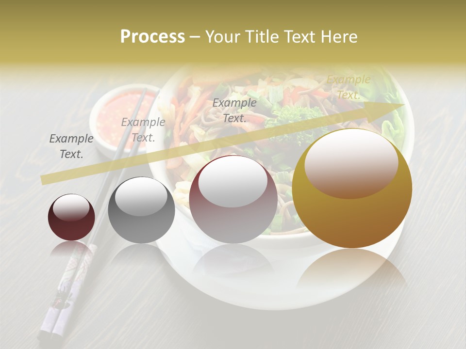 Diet Close Noodles PowerPoint Template