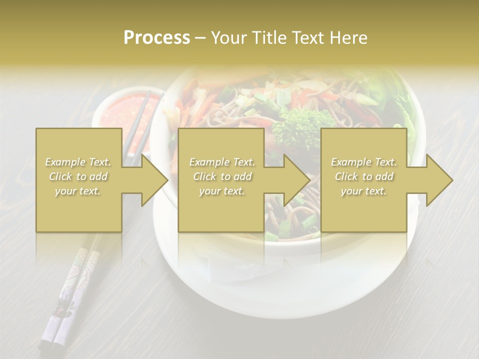 Diet Close Noodles PowerPoint Template