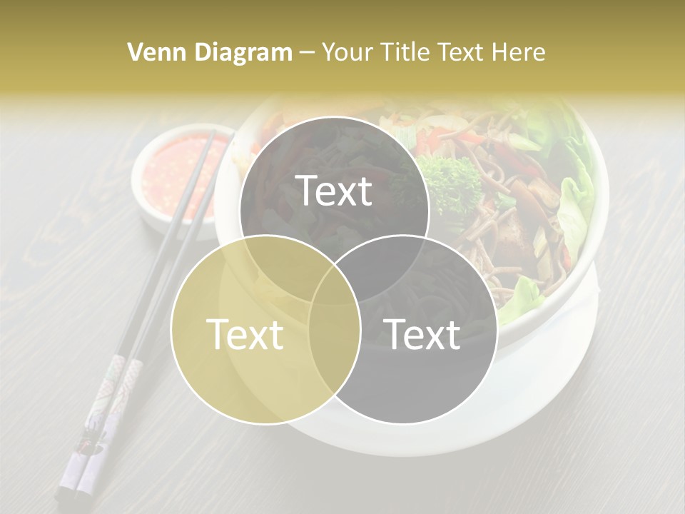 Diet Close Noodles PowerPoint Template