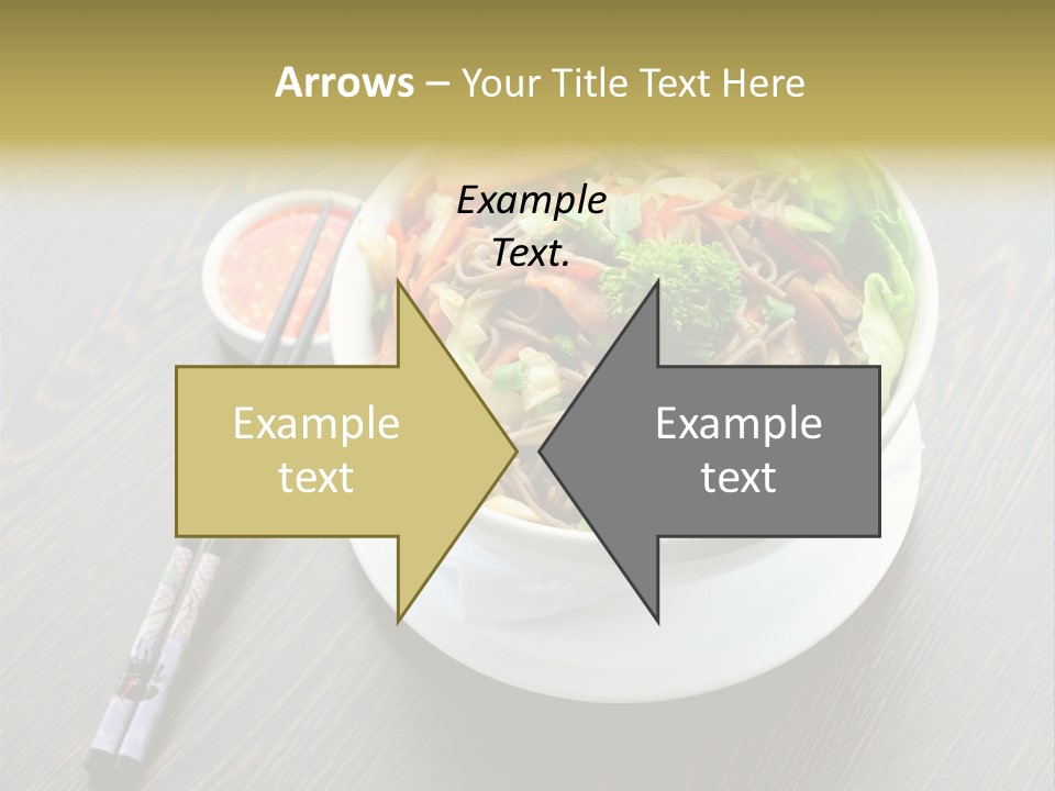 Diet Close Noodles PowerPoint Template