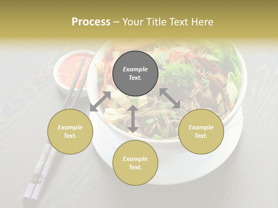 Diet Close Noodles PowerPoint Template