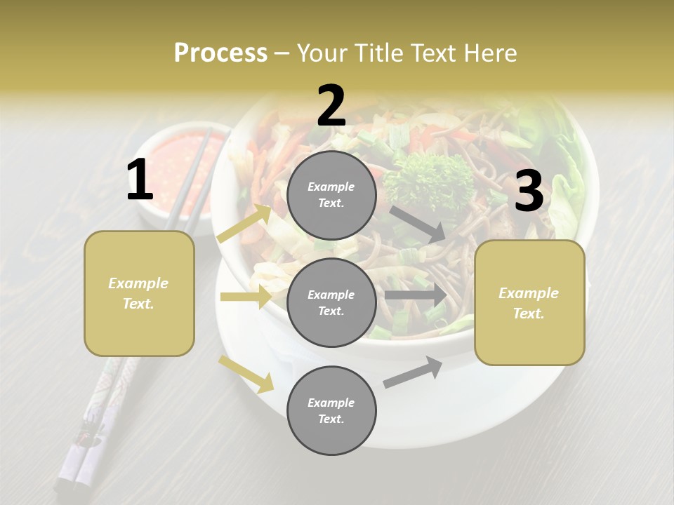 Diet Close Noodles PowerPoint Template