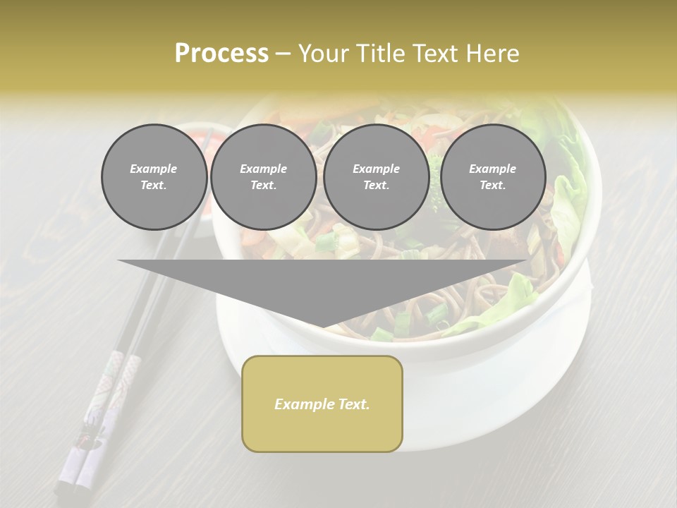 Diet Close Noodles PowerPoint Template
