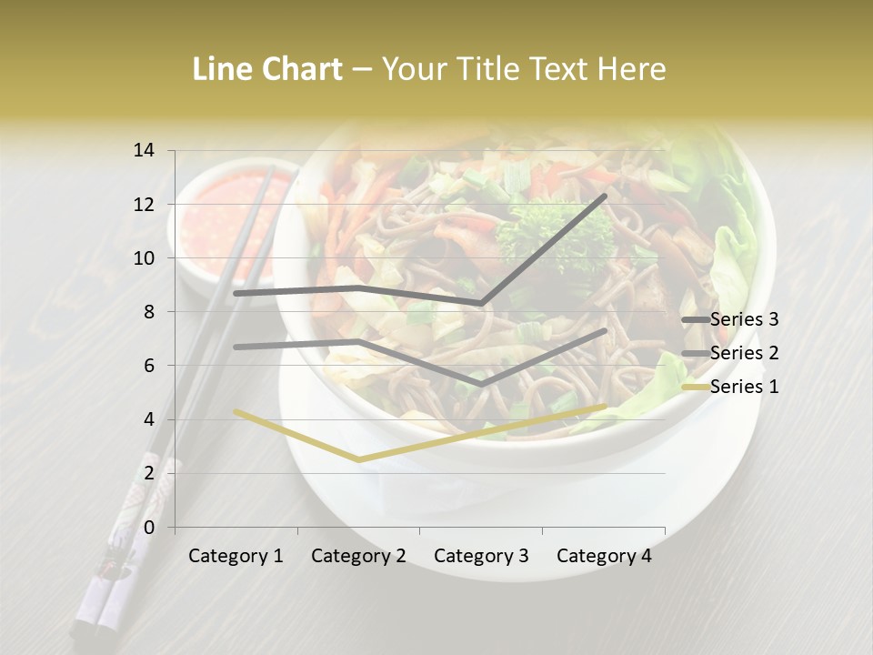 Diet Close Noodles PowerPoint Template