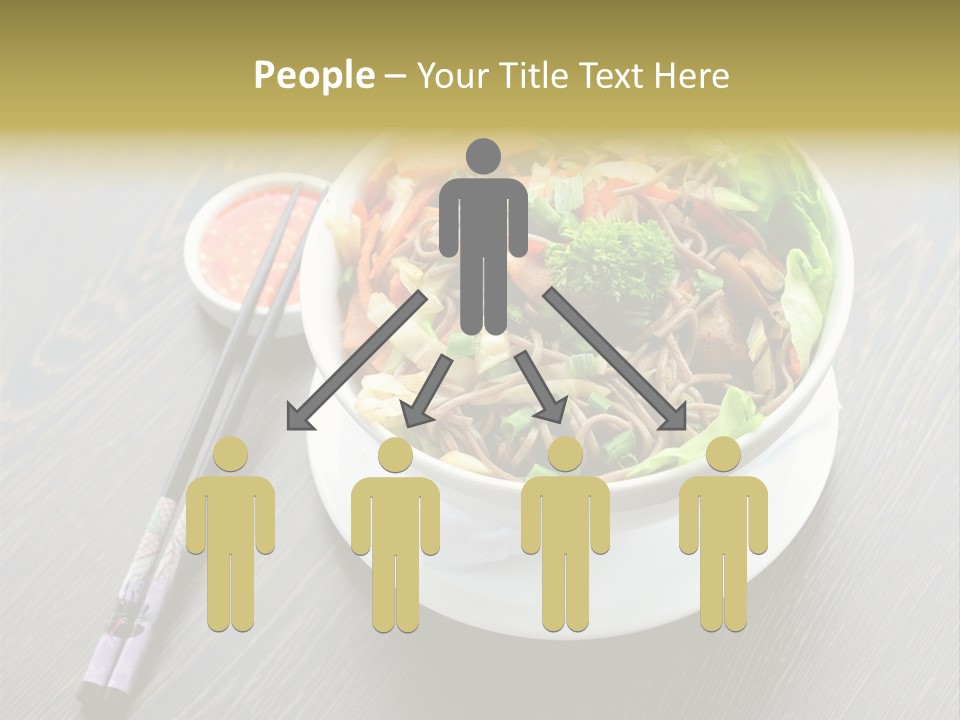 Diet Close Noodles PowerPoint Template