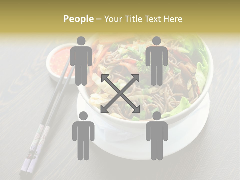 Diet Close Noodles PowerPoint Template