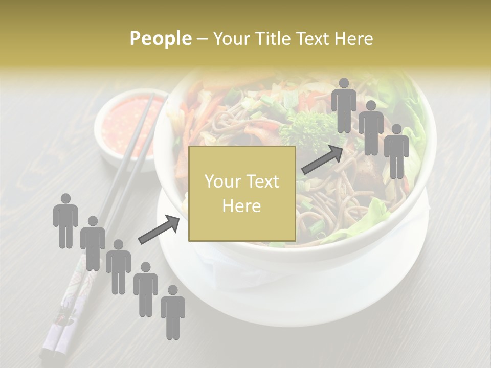 Diet Close Noodles PowerPoint Template
