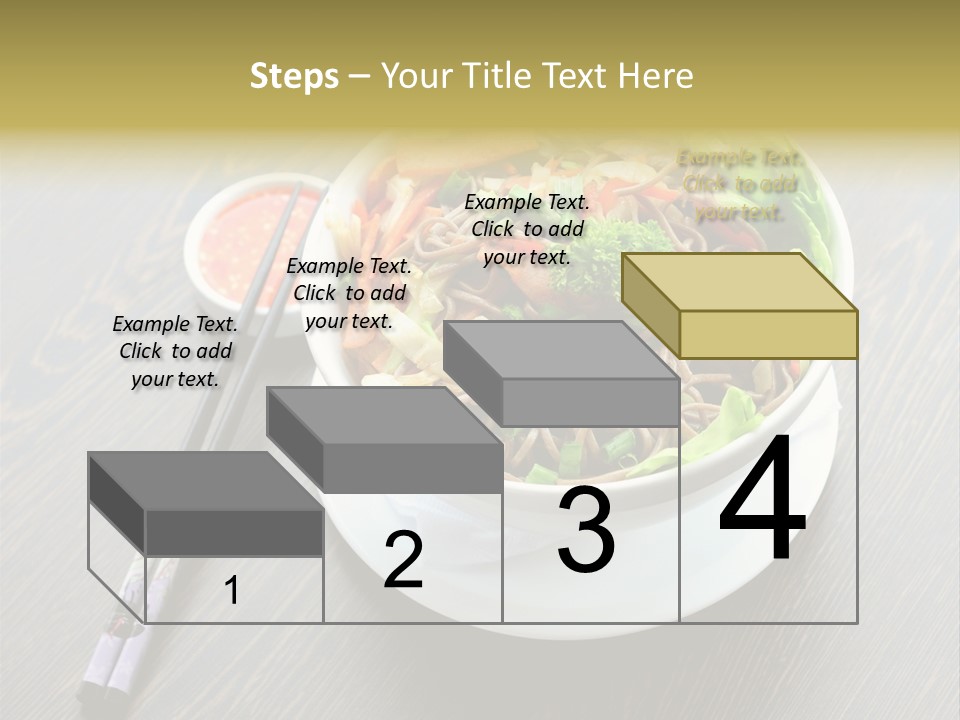 Diet Close Noodles PowerPoint Template