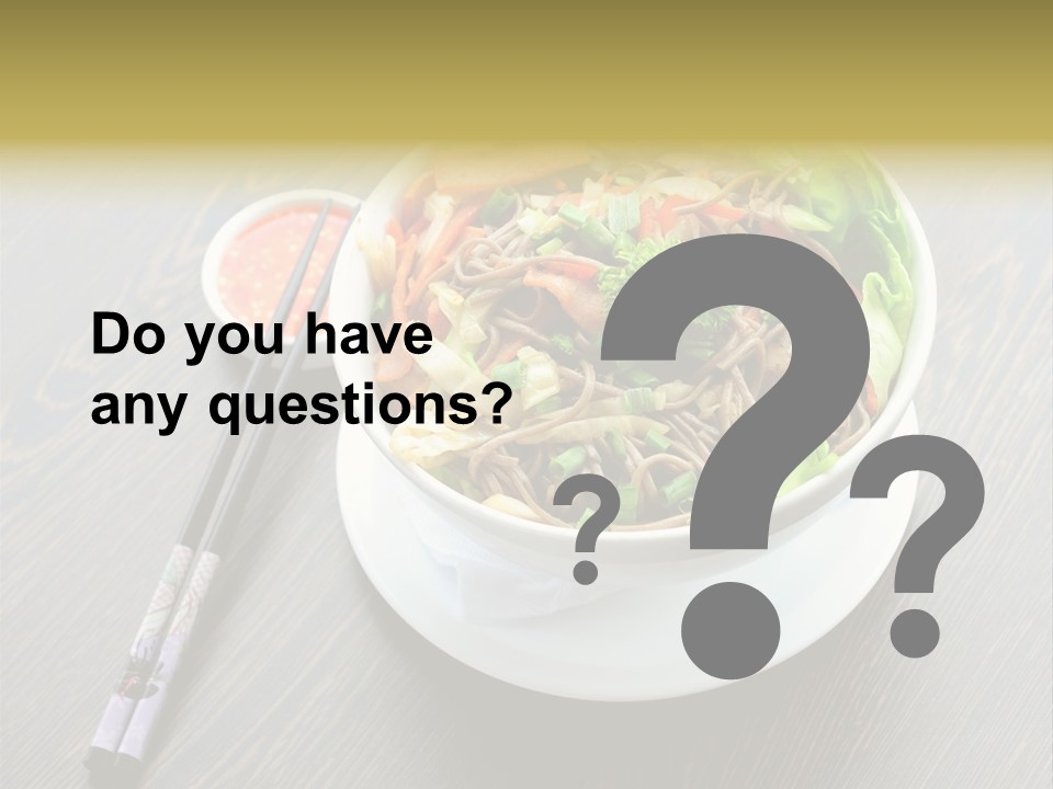 Diet Close Noodles PowerPoint Template