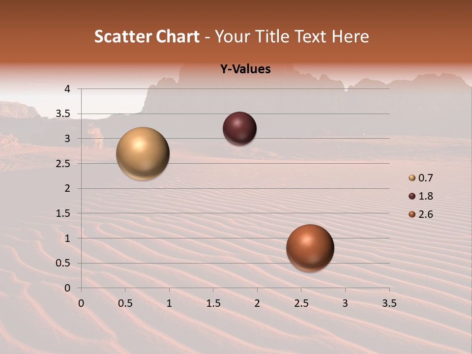 Sand Travel Canyon PowerPoint Template