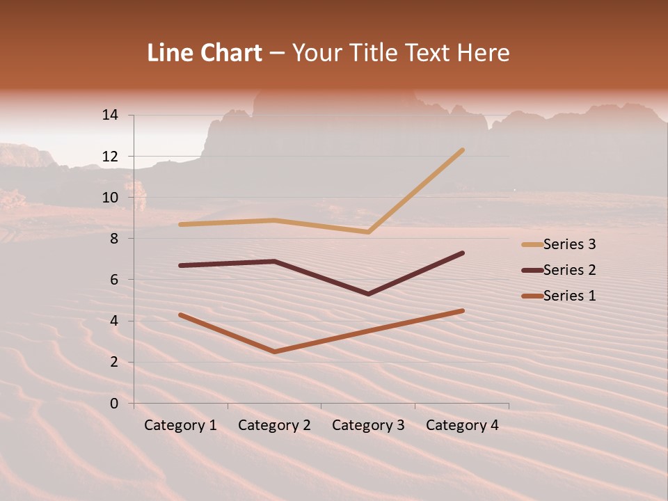 Sand Travel Canyon PowerPoint Template