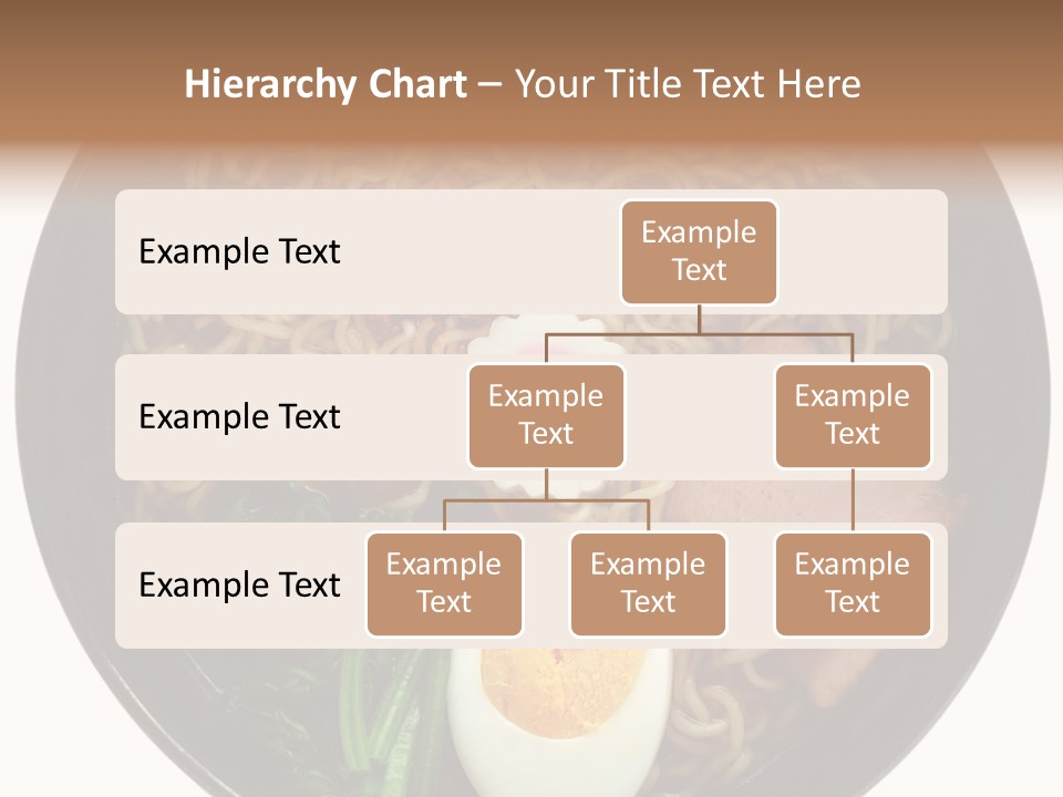 Egg Paste Chinese Food PowerPoint Template