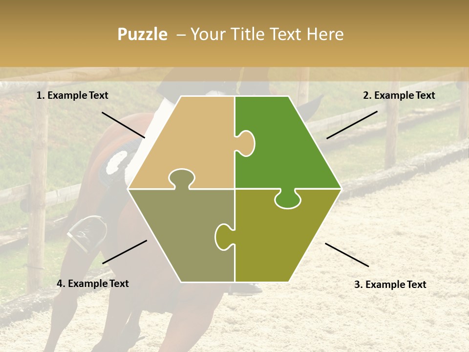 Bridle Gallop Adorable PowerPoint Template