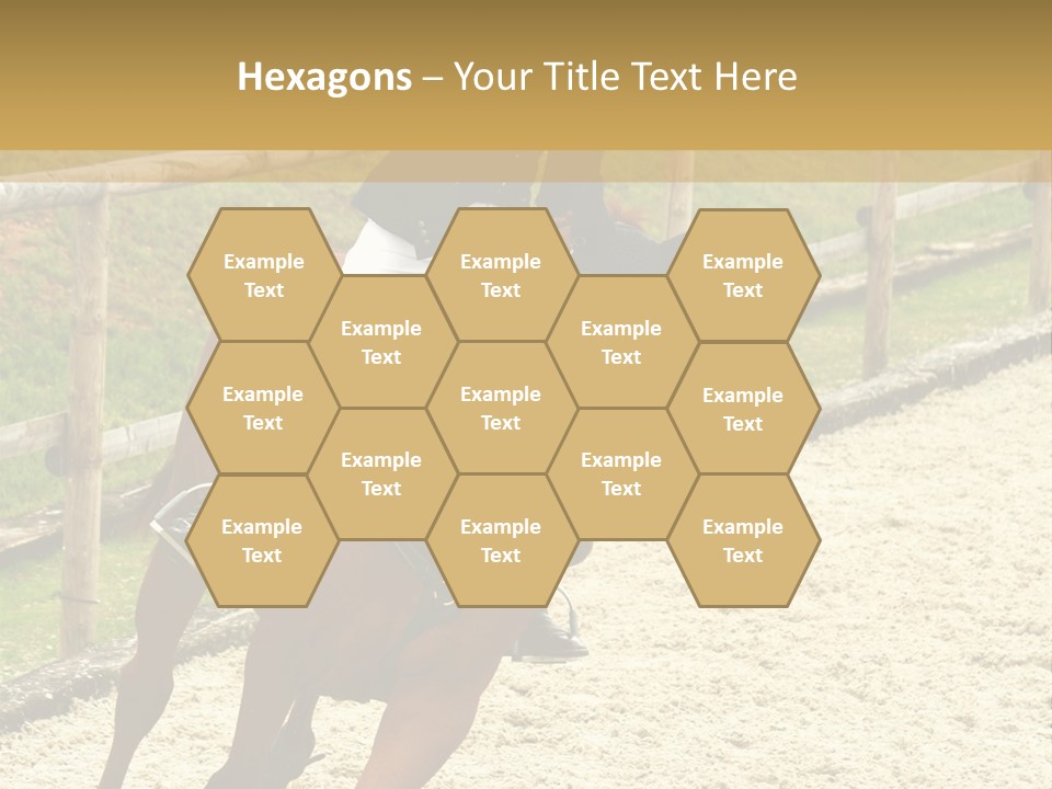 Bridle Gallop Adorable PowerPoint Template