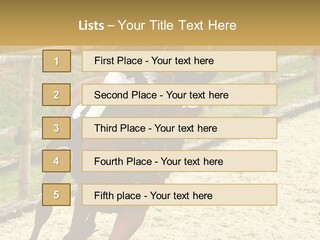 Bridle Gallop Adorable PowerPoint Template