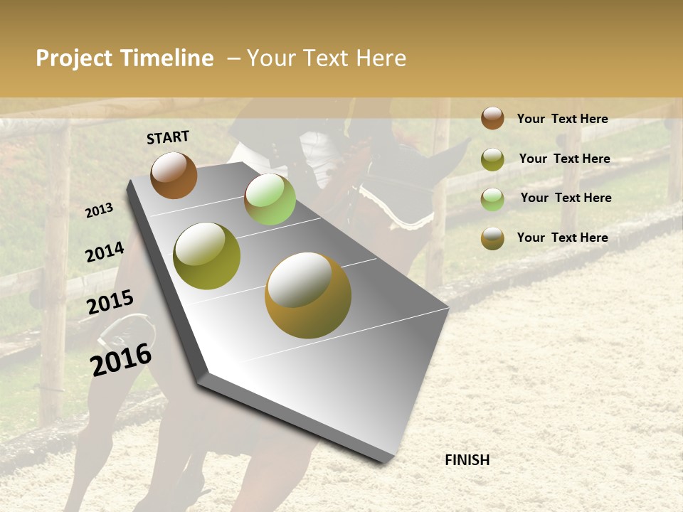 Bridle Gallop Adorable PowerPoint Template