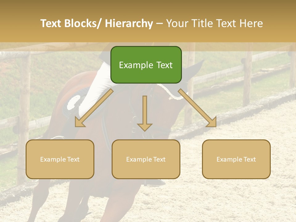 Bridle Gallop Adorable PowerPoint Template