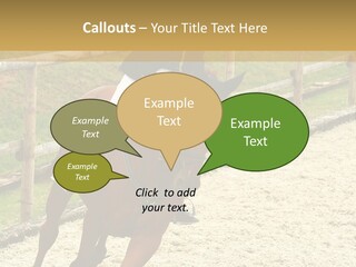 Bridle Gallop Adorable PowerPoint Template