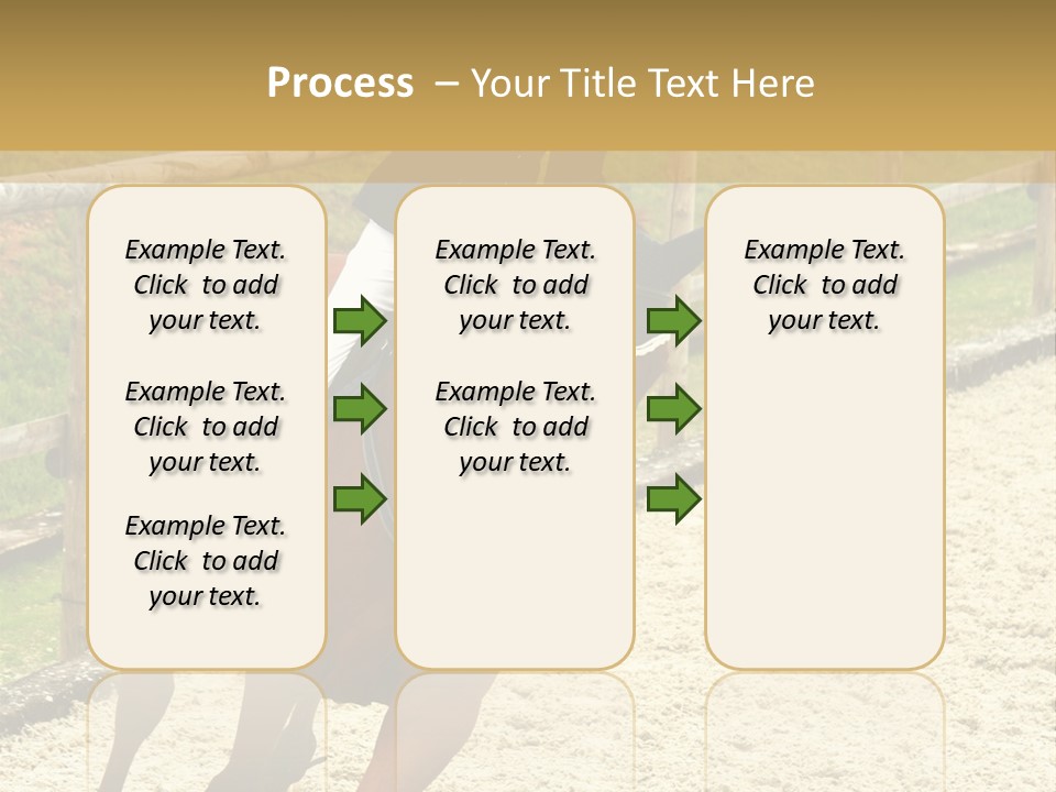 Bridle Gallop Adorable PowerPoint Template
