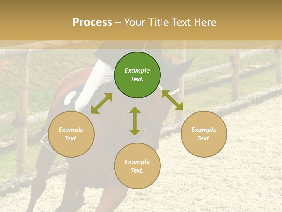 Bridle Gallop Adorable PowerPoint Template