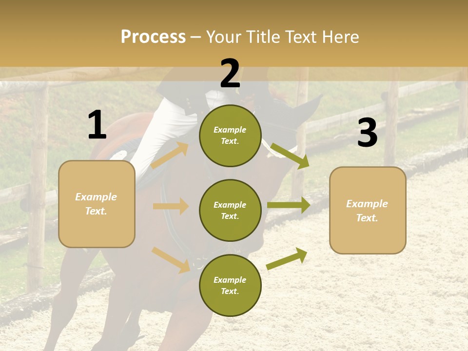 Bridle Gallop Adorable PowerPoint Template