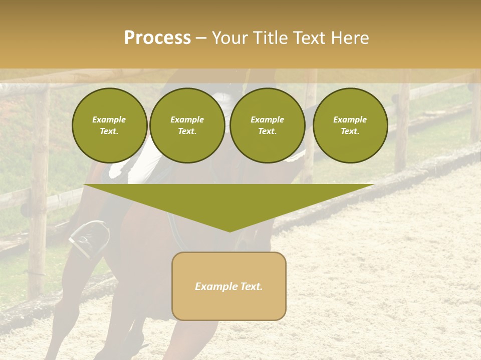 Bridle Gallop Adorable PowerPoint Template