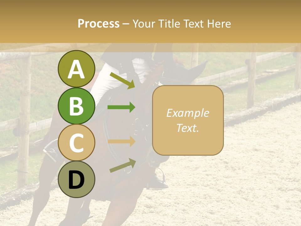 Bridle Gallop Adorable PowerPoint Template