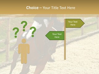 Bridle Gallop Adorable PowerPoint Template