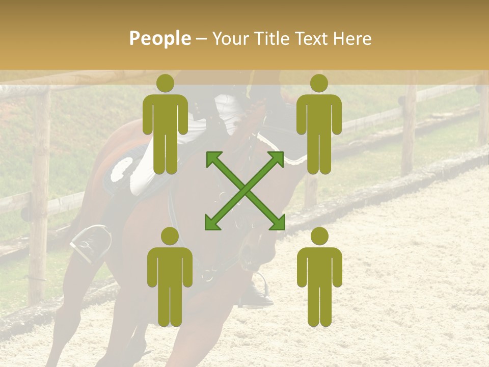Bridle Gallop Adorable PowerPoint Template