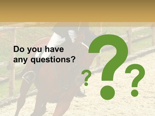 Bridle Gallop Adorable PowerPoint Template