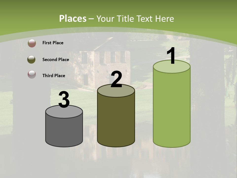 Carolina South Carolina Plantation PowerPoint Template